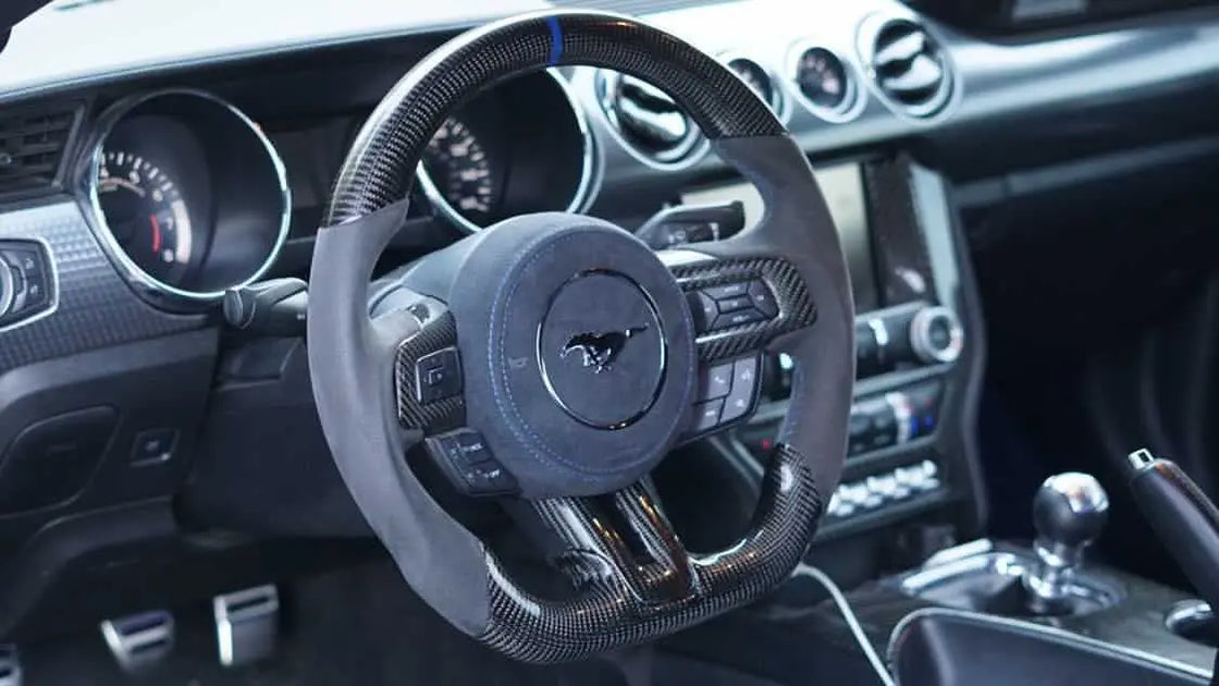 2015 mustang gt carbon deals fiber steering wheel