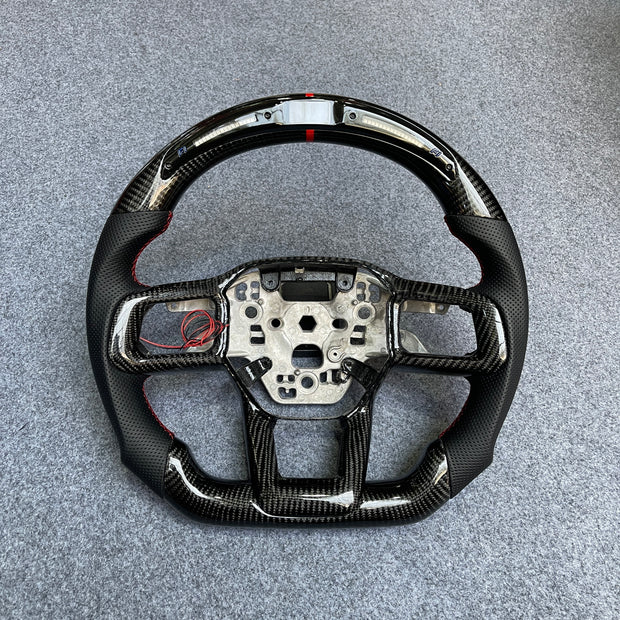 2024+ Mustang Carbon Fiber Steering Wheel