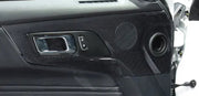 2024 Mustang Interior Door Speaker Panel Solid Carbon Trim Overlay