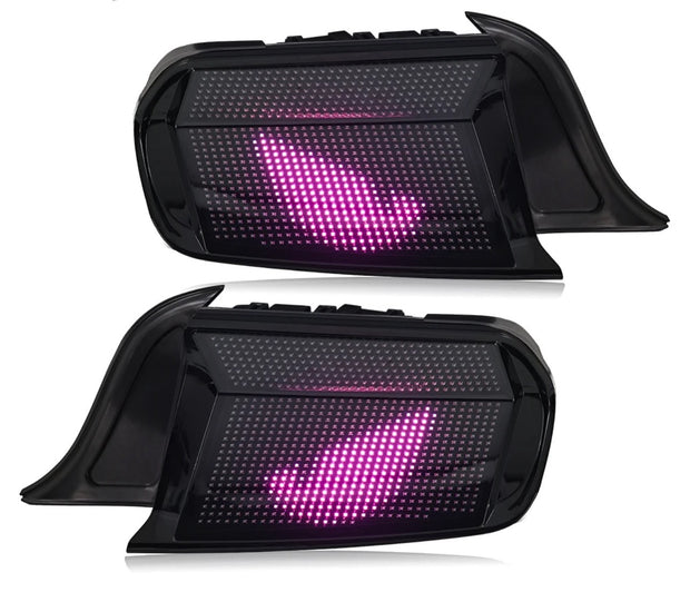 2024 Style (15-23) Mustang Style Clear Digital Taillight S550Euros