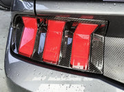 2024 Mustang Tail Lamp Cover Decoration Solid Carbon Trim Overlay