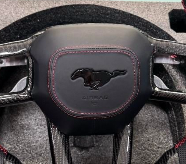 2024+ Mustang Custom Steering Wheel AirBag Cover S550Euros