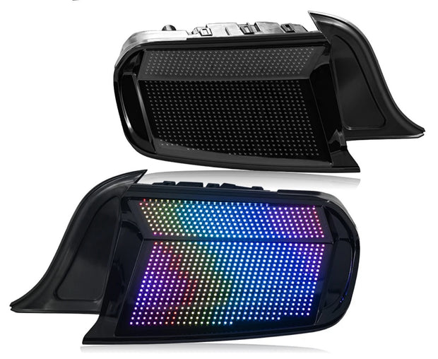 2024 Style (15-23) Mustang Style Clear Digital Taillight S550Euros