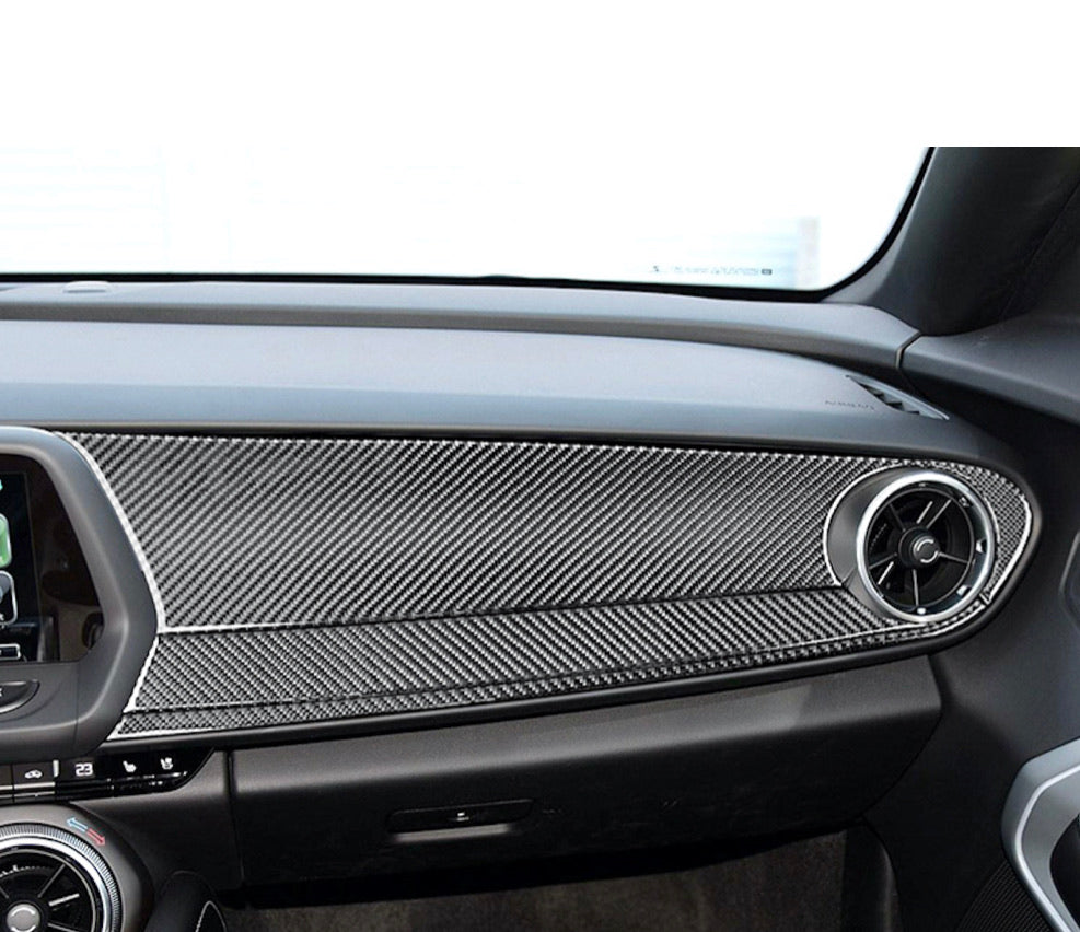 2016-2019 Camaro Carbon Fiber Dash Overlay – S550Euros